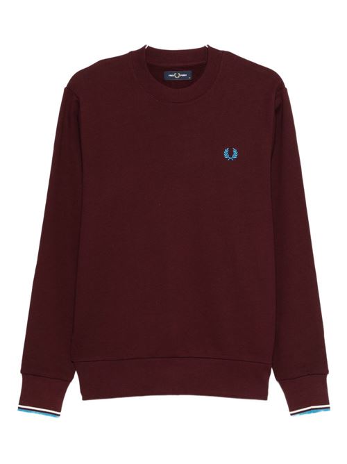 Felpa uomo girocollo FRED PERRY | M7535Z63